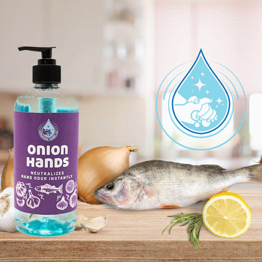 ONION HANDS neutralizer hand wash, Hand Odor Remover
