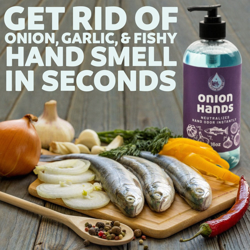 ONION HANDS® Hand-Odor Neutralizing Hand Wash - 16 oz