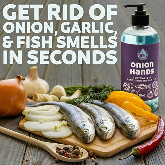 ONION HANDS Hand-Odor Neutralizing Hand Wash - 16 oz